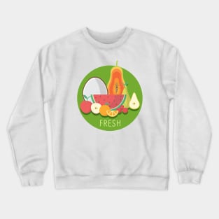 Fresh Fruit Crewneck Sweatshirt